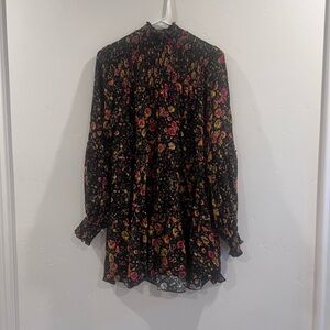 Vici Bloom Smocked Tiered Dress